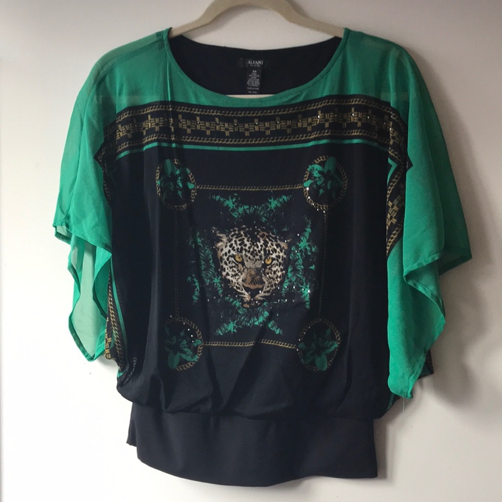 Alfani Flowy Top